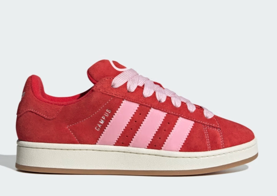 ADIDAS CAMPUS 00S.                       Better Scarlet / Clear Pink