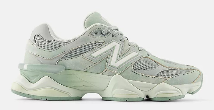 NEW BALANCE 9060 MOSAIC GREEN con SEA SALT