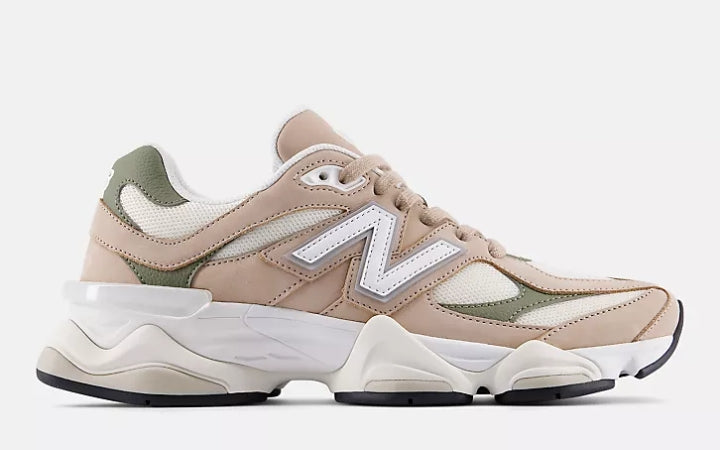 NEW BALANCE 9060 MINDFUL GREY con DARK OLIVINE